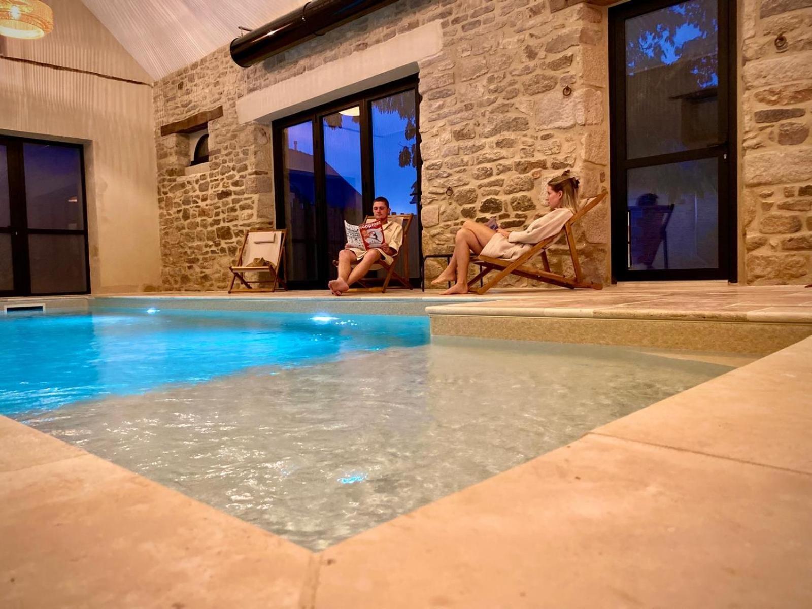 Le Domaine De Soani - Piscine Interieure, Jacuzzis & Sauna Adult Only Saint-Évarzec Exteriér fotografie